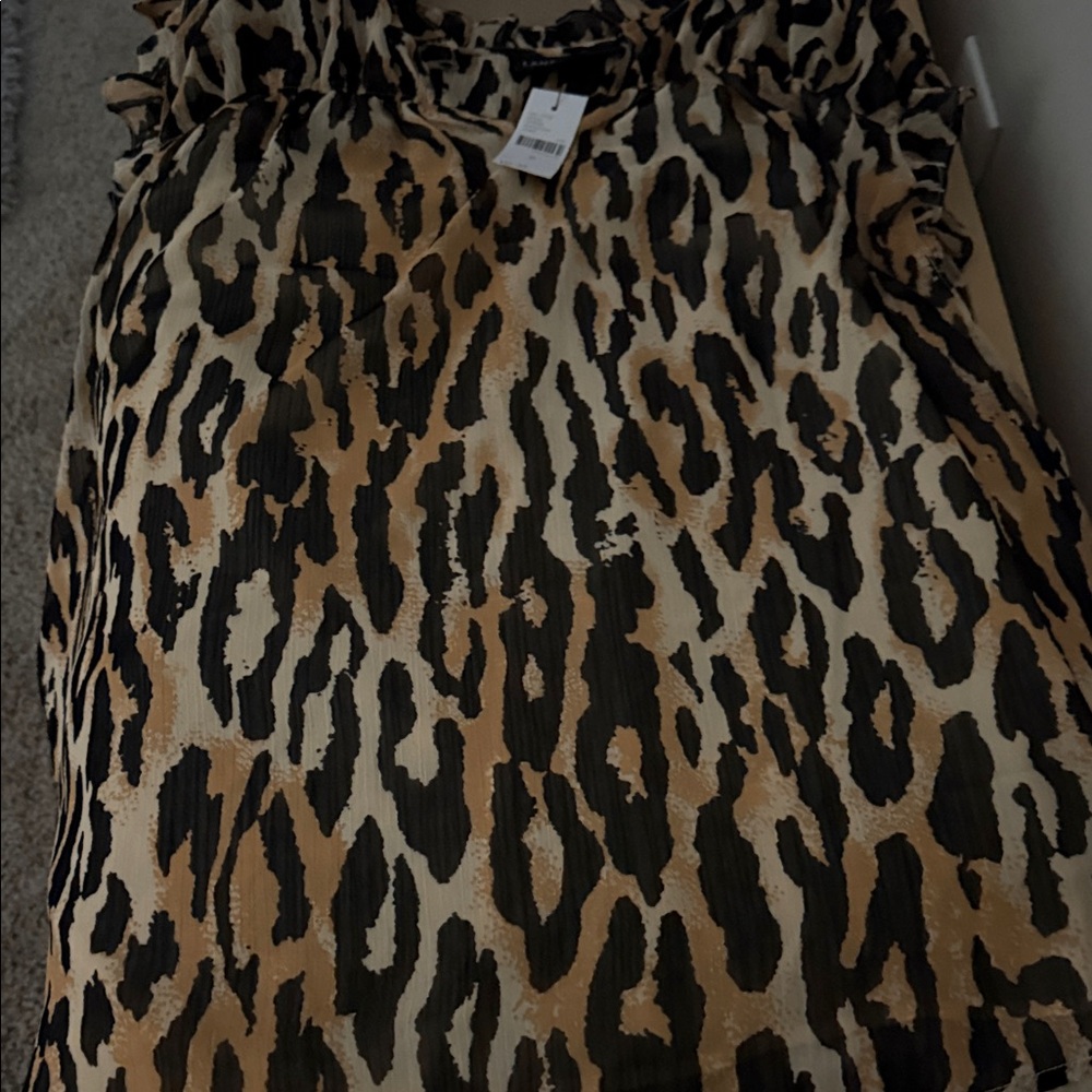 Lane Bryant Animal Print blouse